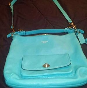 Coach Phoebe Hobo style Leather Handbag Purse
